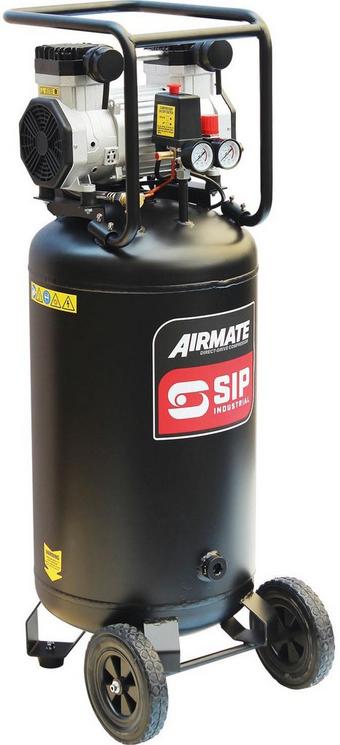 SIP DD 3hp 100 Litre Low Noise Oil-Free Vertical Compressor