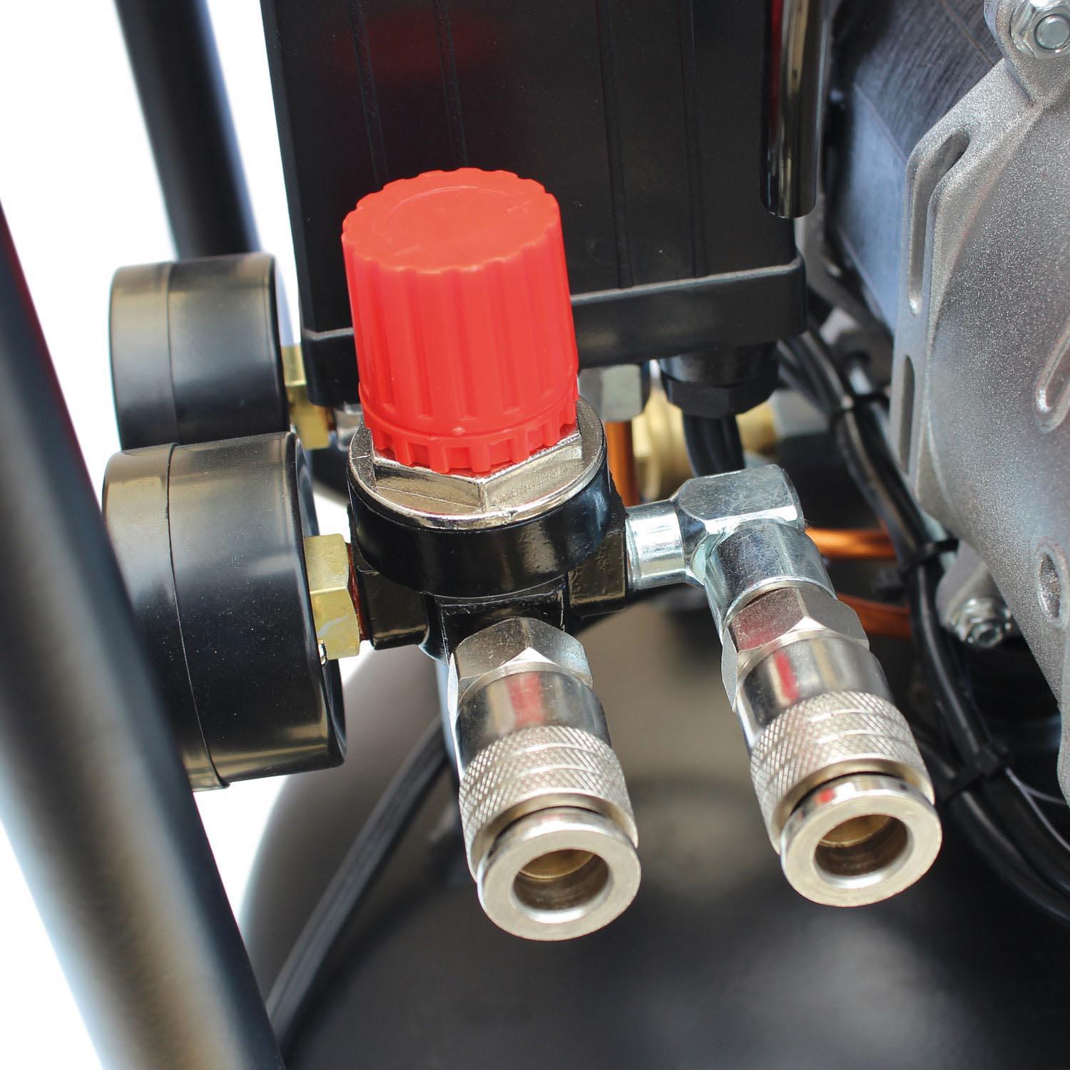 SIP DD 3hp 100 Litre Low Noise Oil-Free Vertical Compressor