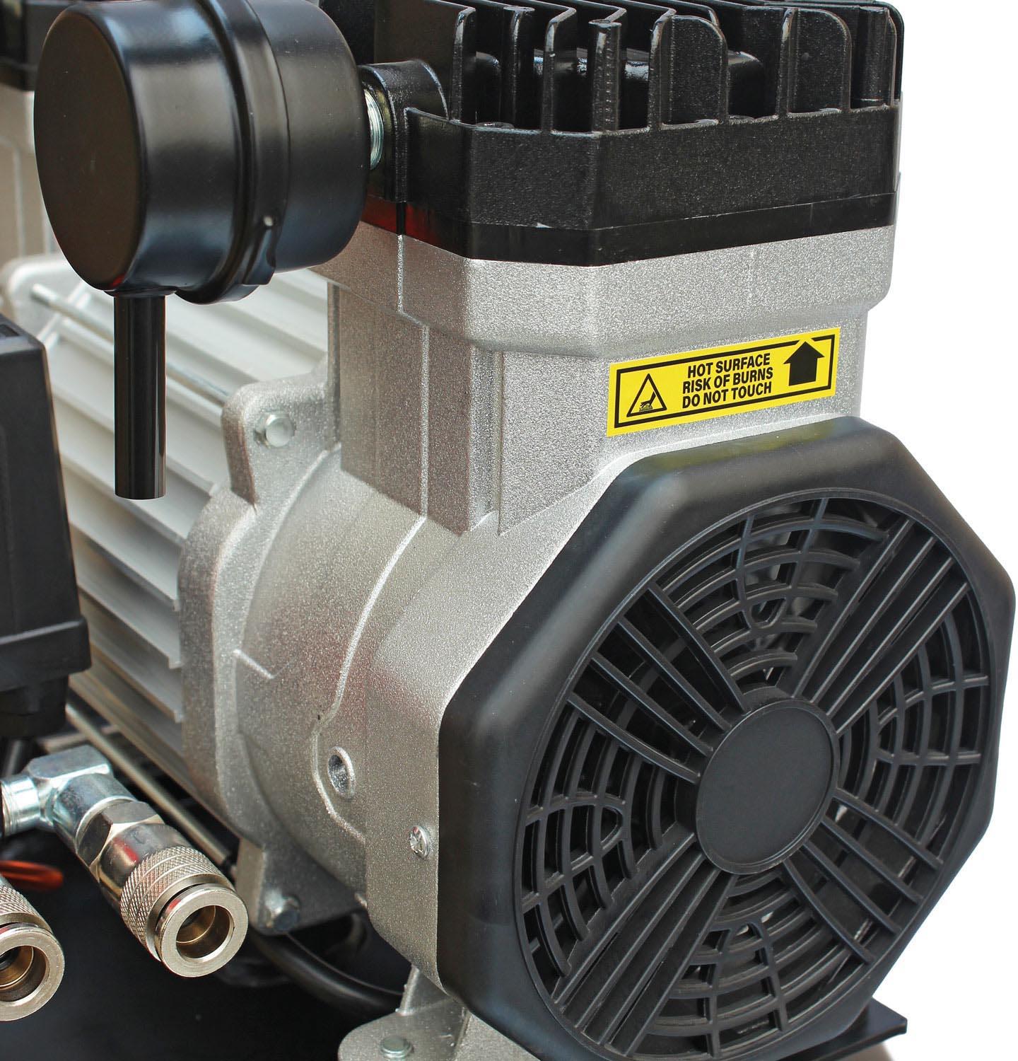 SIP DD 3hp 100 Litre Low Noise Oil-Free Vertical Compressor