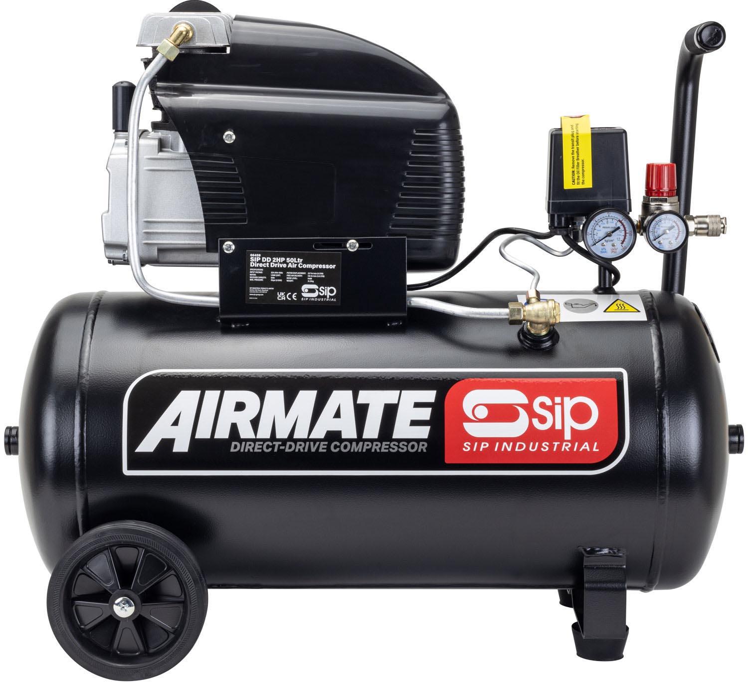 SIP DD 2hp 50 Litre Direct Drive Compressor