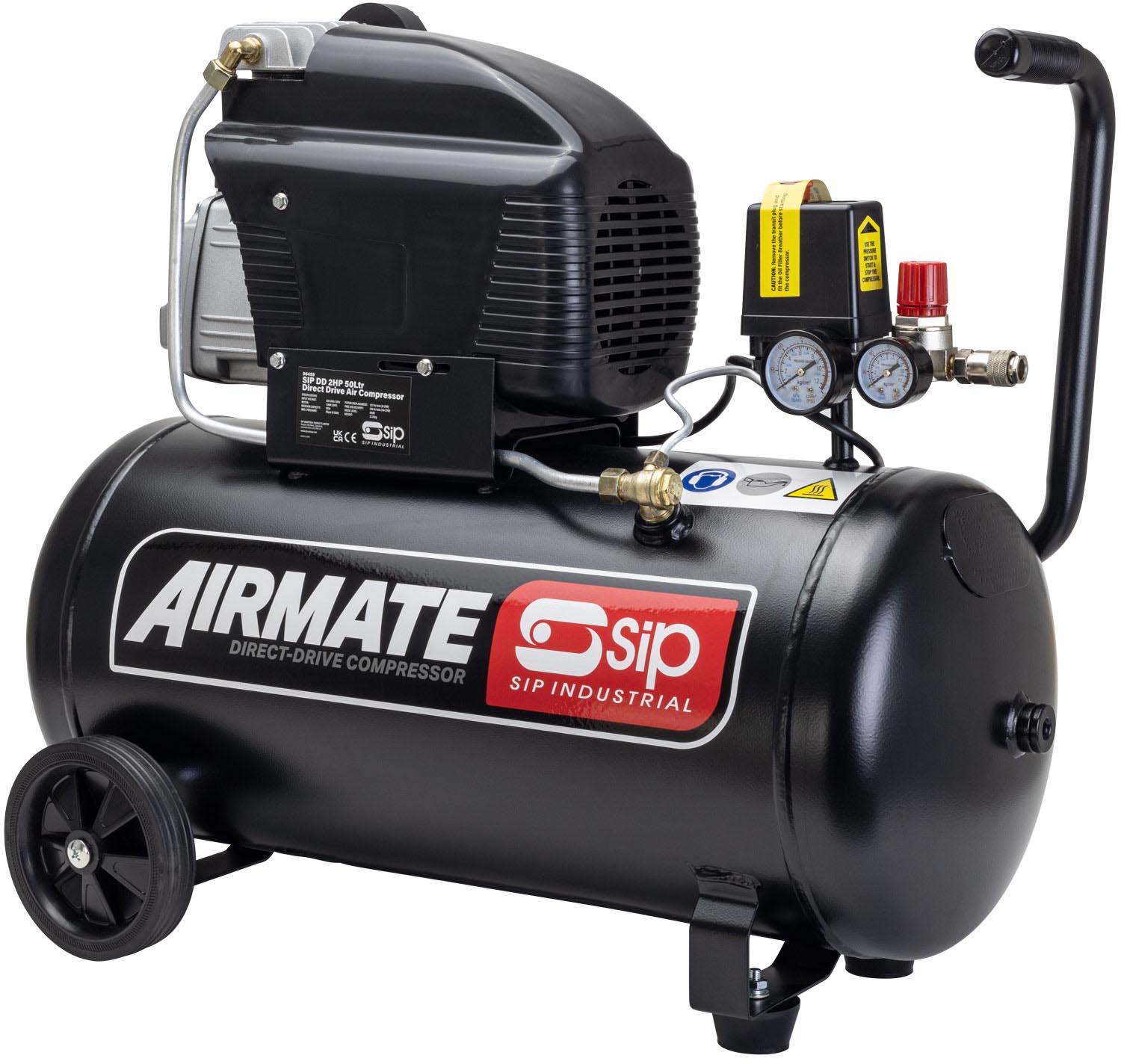 SIP DD 2hp 50 Litre Direct Drive Compressor
