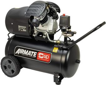 SIP DDVT 3hp 50 Litre V-Twin Direct Drive Compressor