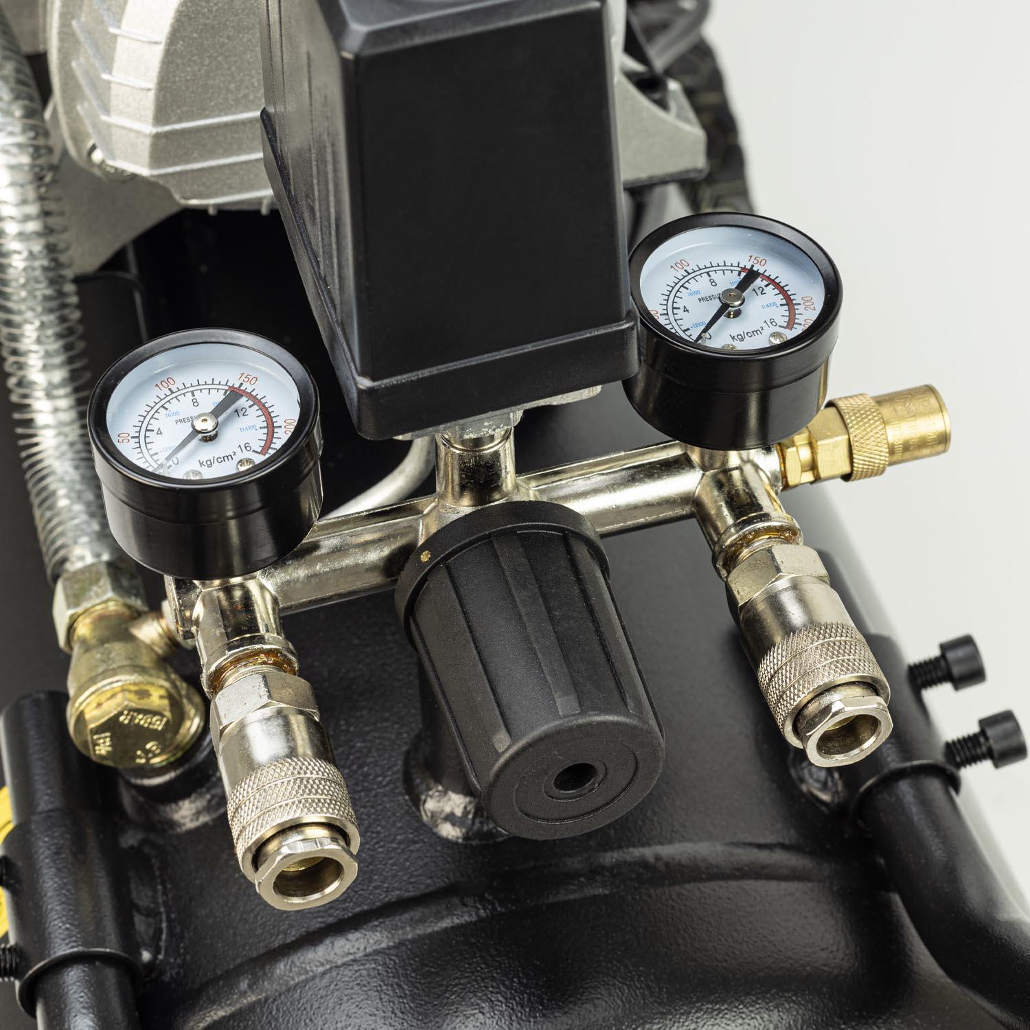 SIP DDVT 3hp 50 Litre V-Twin Direct Drive Compressor