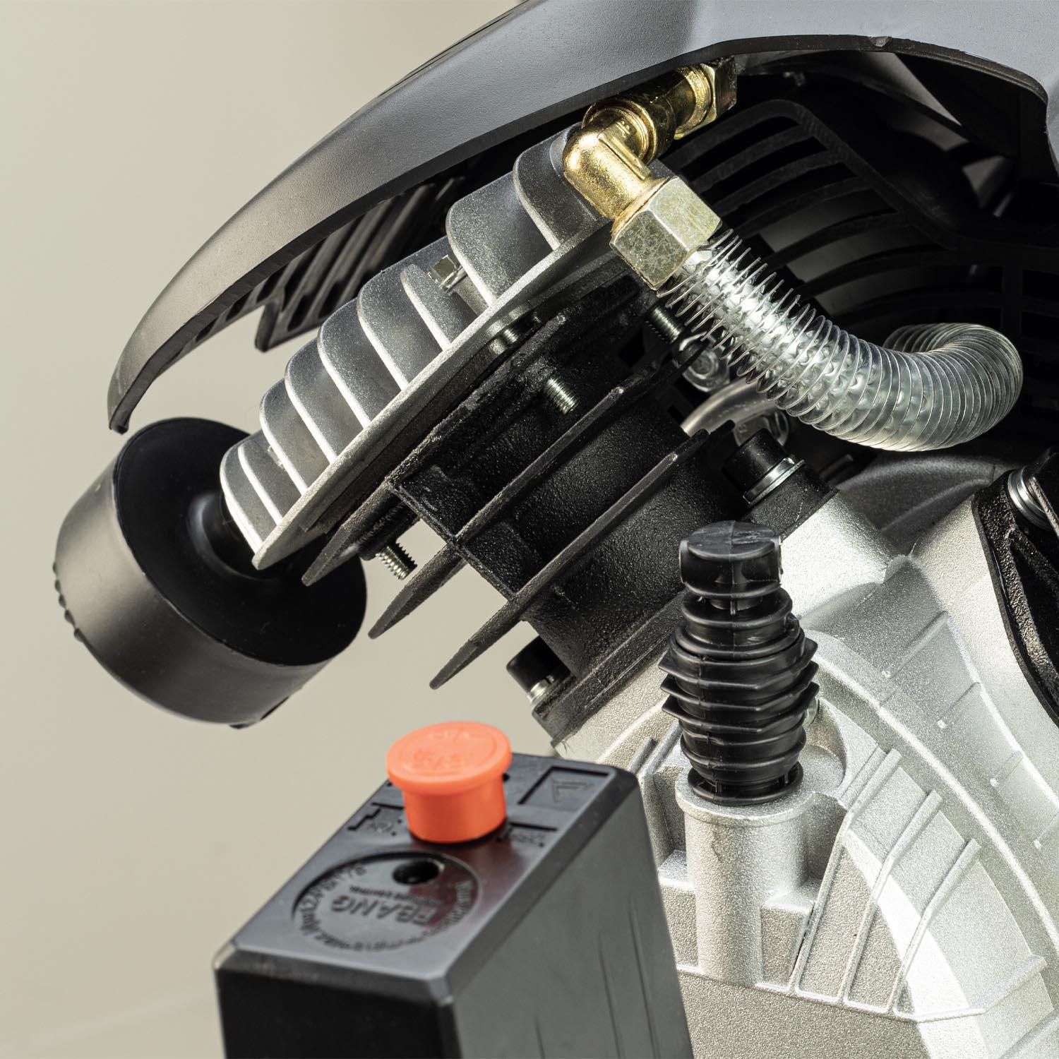 SIP DDVT 3hp 50 Litre V-Twin Direct Drive Compressor