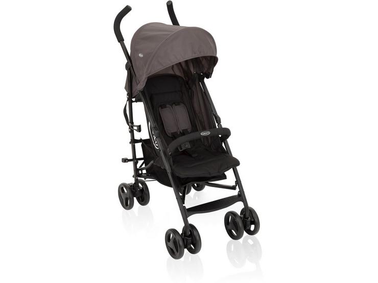 Graco TraveLite Lightweight Stroller - Black/Grey