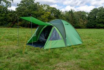 Halfords 4 Person Dome Double Skin Tent