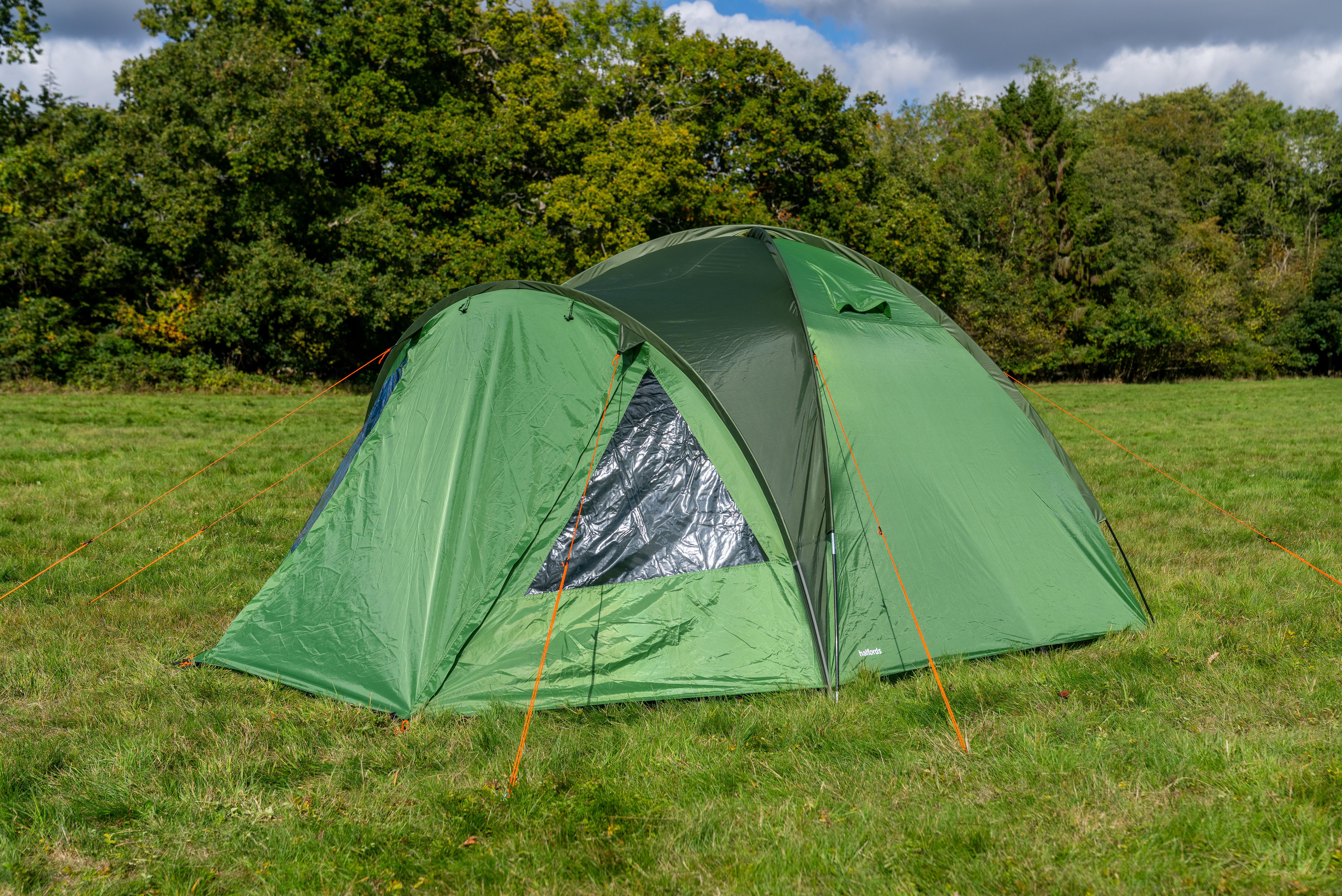 Halfords 4 Person Dome Double Skin Tent