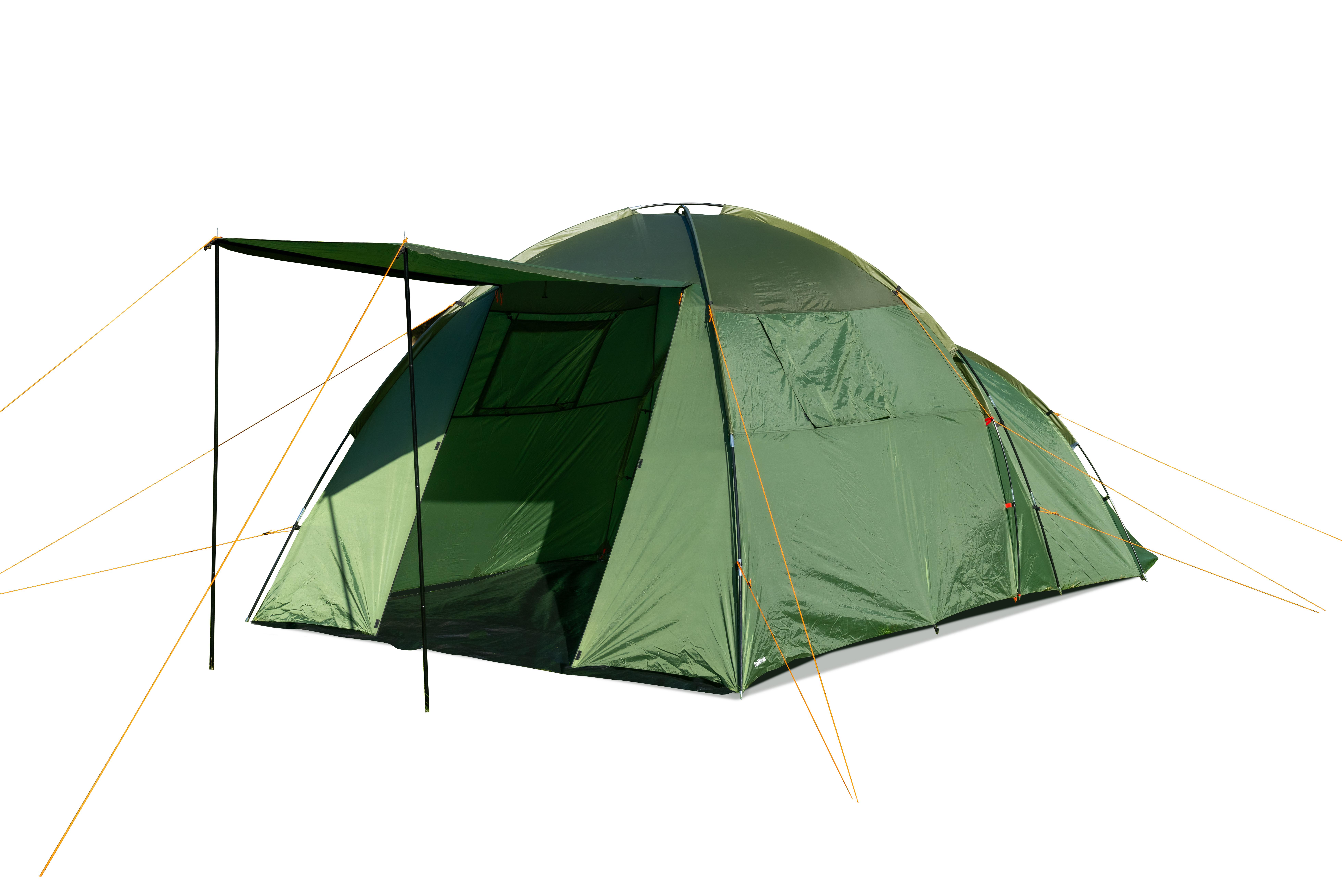 Halfords 4 Person Domed Tunnel Tent