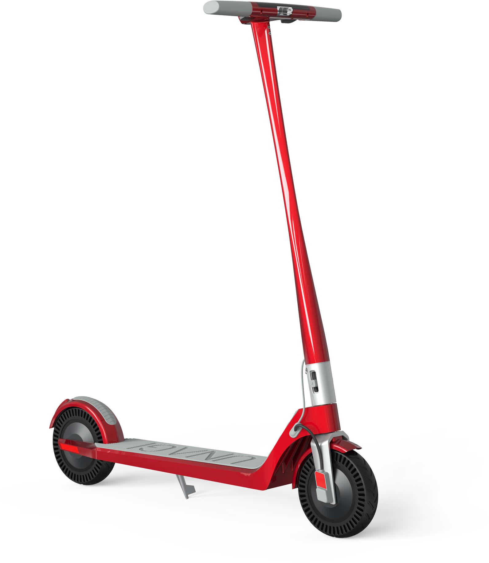 Unagi Model One E500 Electric Scooter - Red