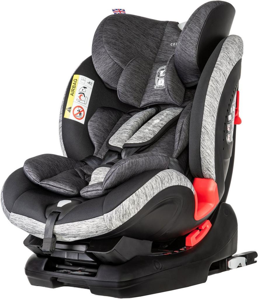 CozyNSafe Arthur Group ISOFIX 0 1 2 3 Child Car Seat Black Grey