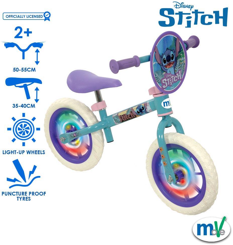 Stitch LED Balance Bike - 12" Wheel