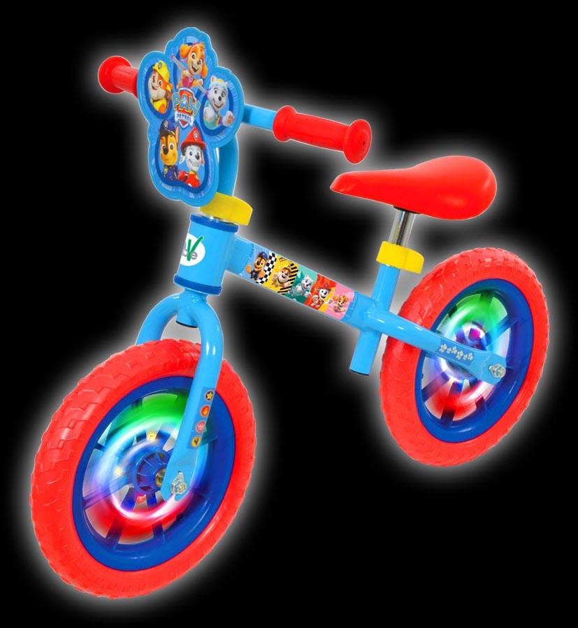 Paw Patrol LED Balance Bike - 12" Wheel