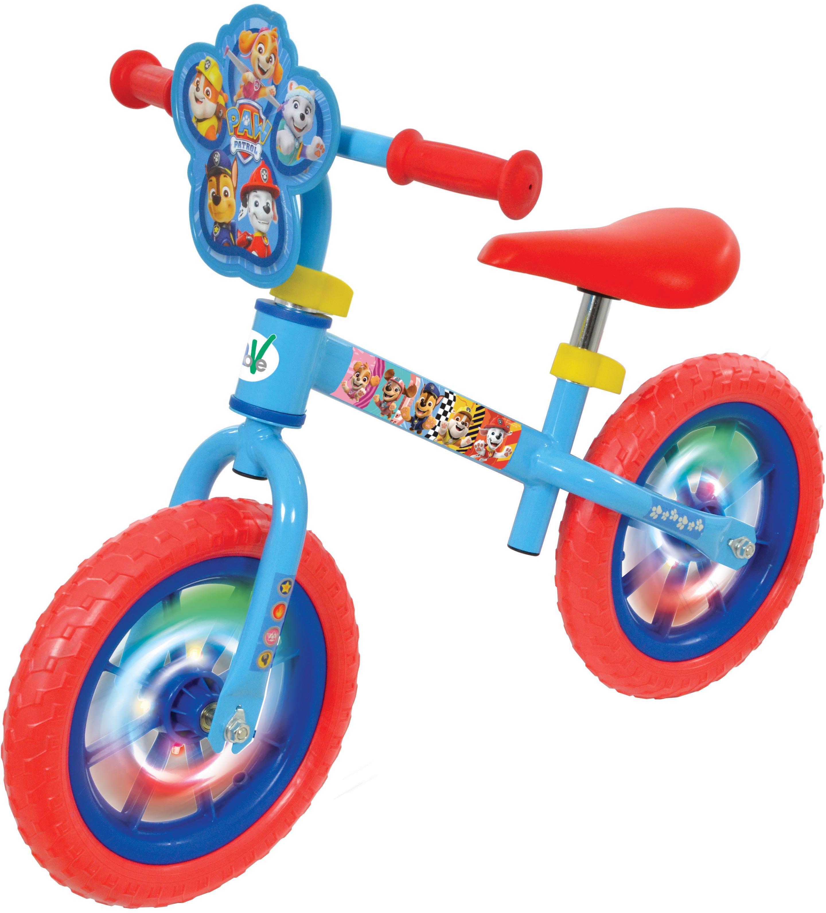 Paw Patrol LED Balance Bike - 12" Wheel