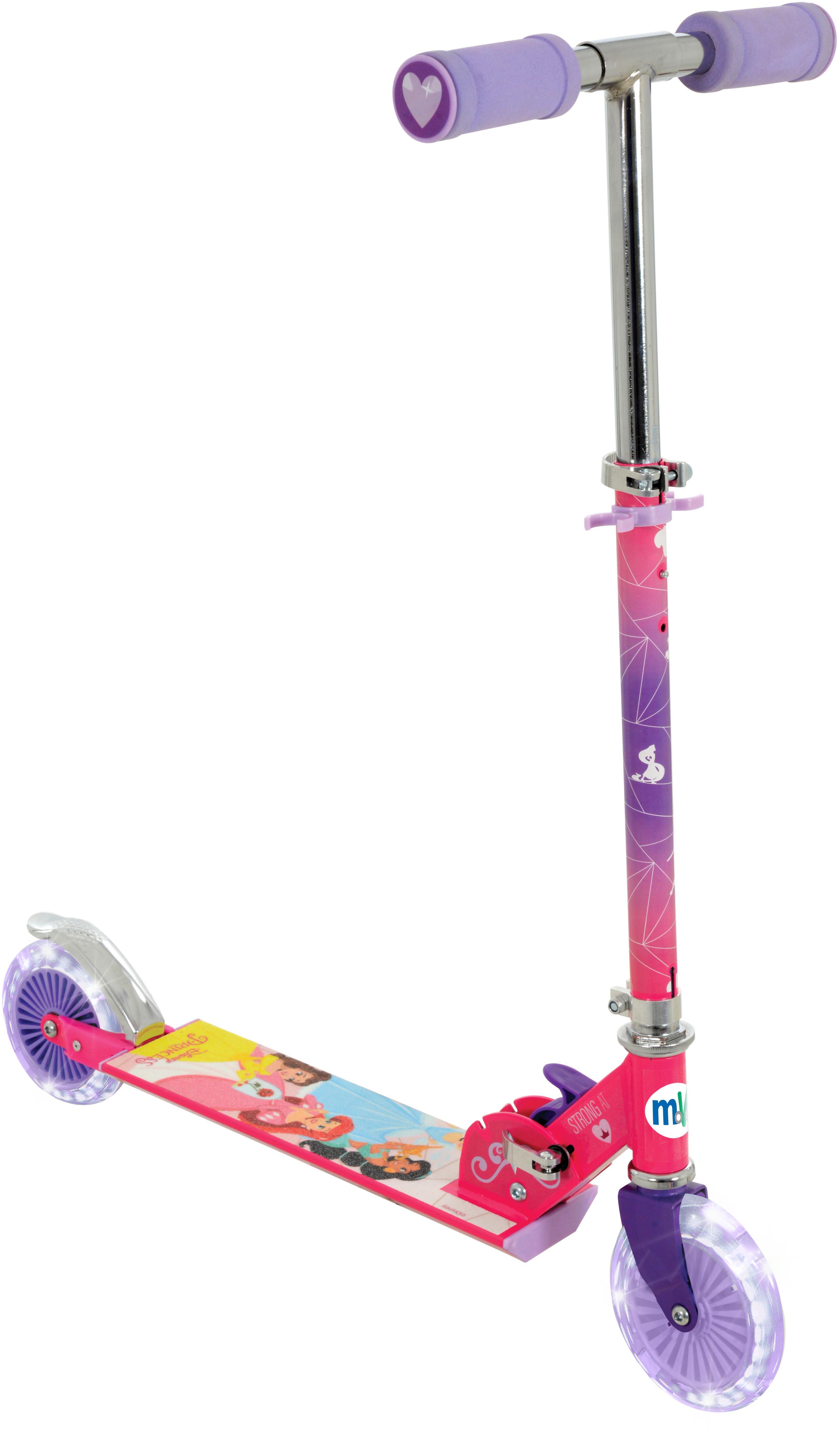 Halfords Disney Princess Folding Inline Scooter | Pricematch, Extra 8% off for BC Members, Free Bike Health Check, Cycle2Work Scheme & 0% APR Finance.