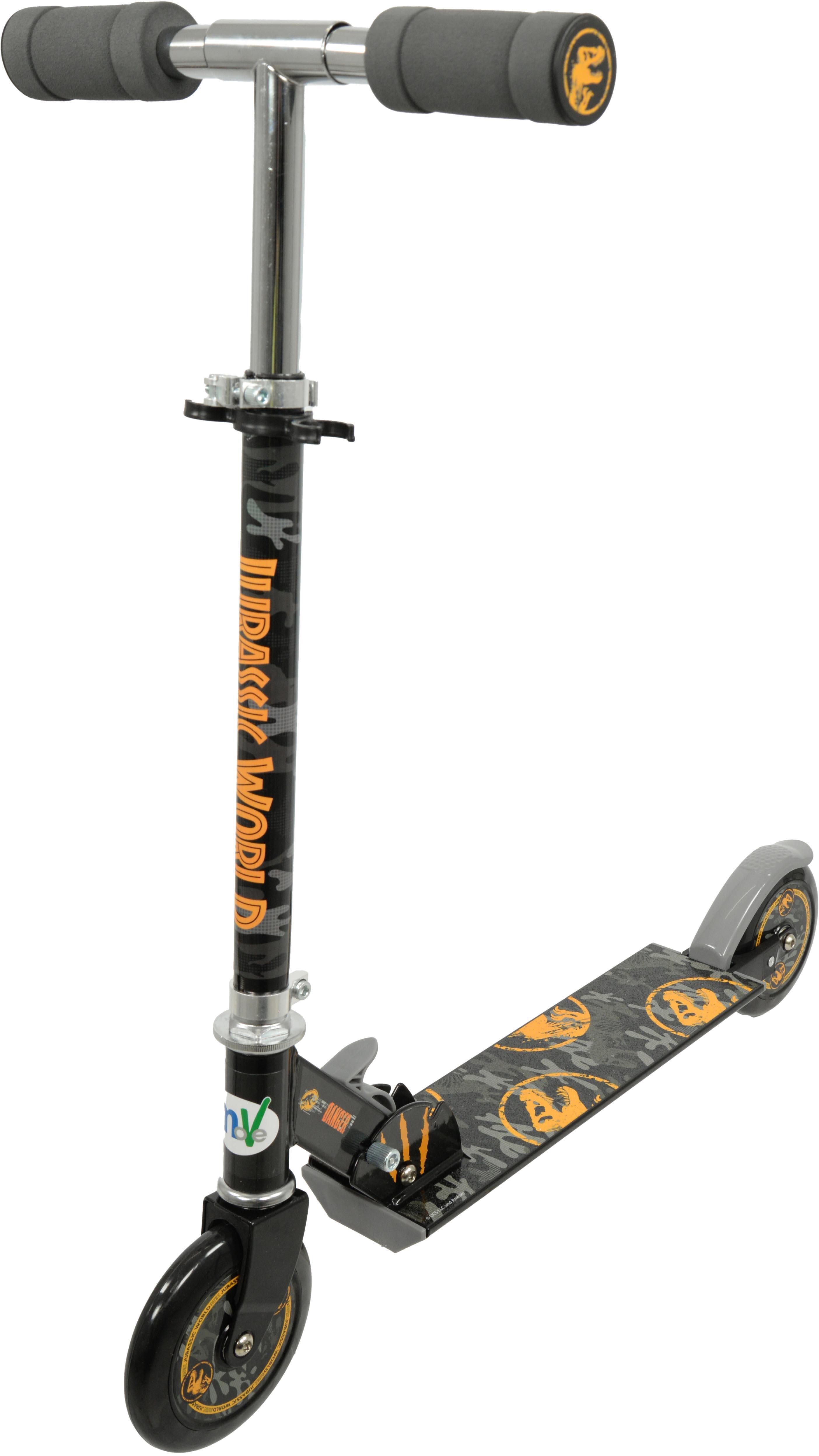 Halfords Jurassic World Jurassic Folding Inline Scooter | Pricematch, Extra 8% off for BC Members, Free Bike Health Check, Cycle2Work Scheme & 0% APR Finance.