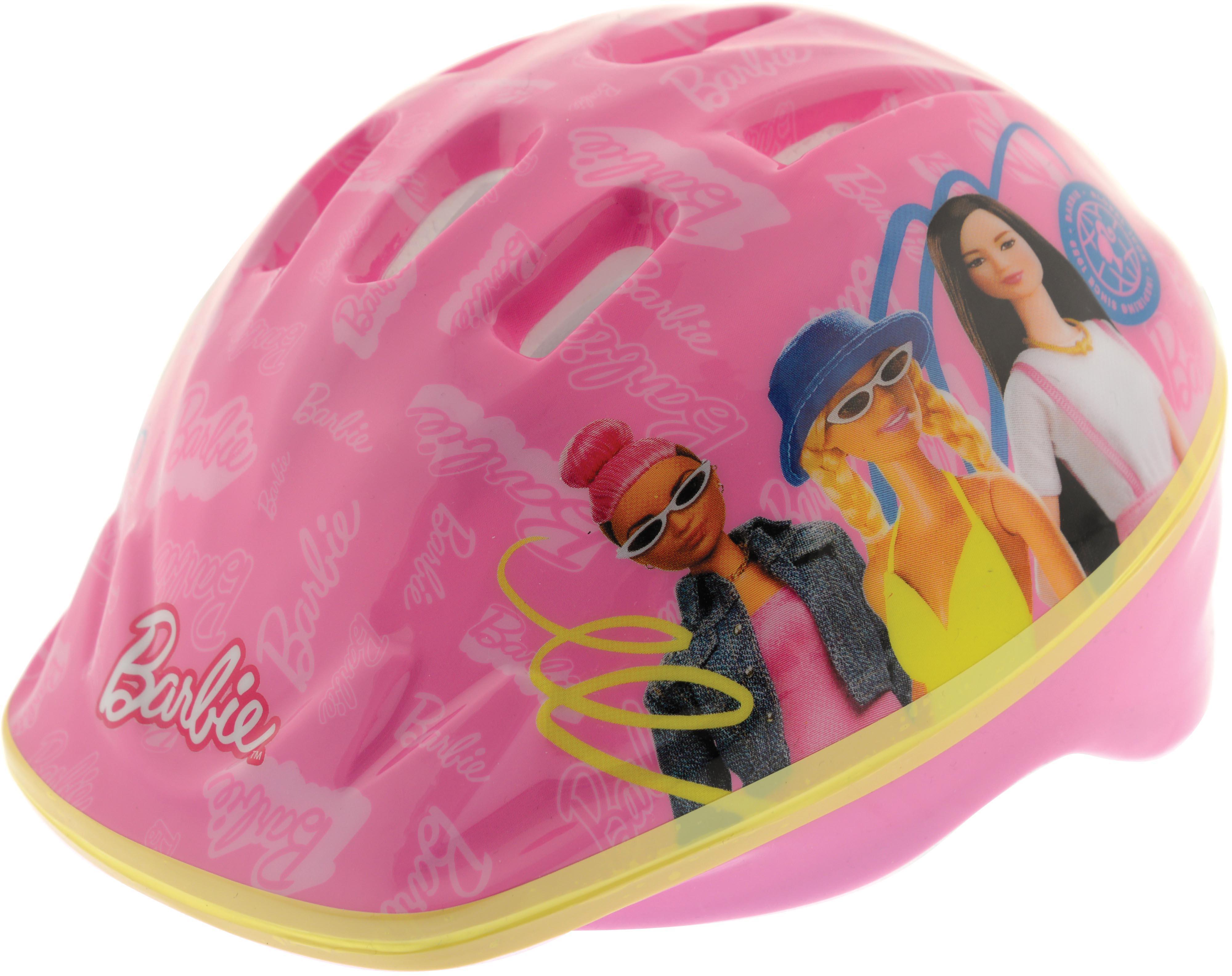 Halfords Barbie Safety Helmet, 48 - 52 cm | Pricematch, Extra 8% off for BC Members, Free Bike Health Check, Cycle2Work Scheme & 0% APR Finance.