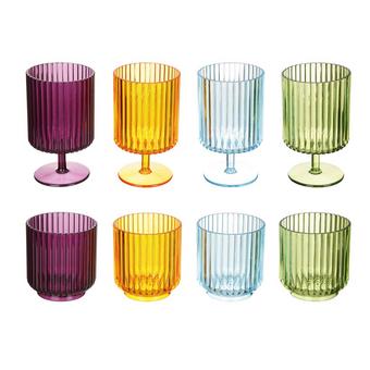 Halfords Tumblers 4pc Set & Wine Glasses 4pc Set Bundle
