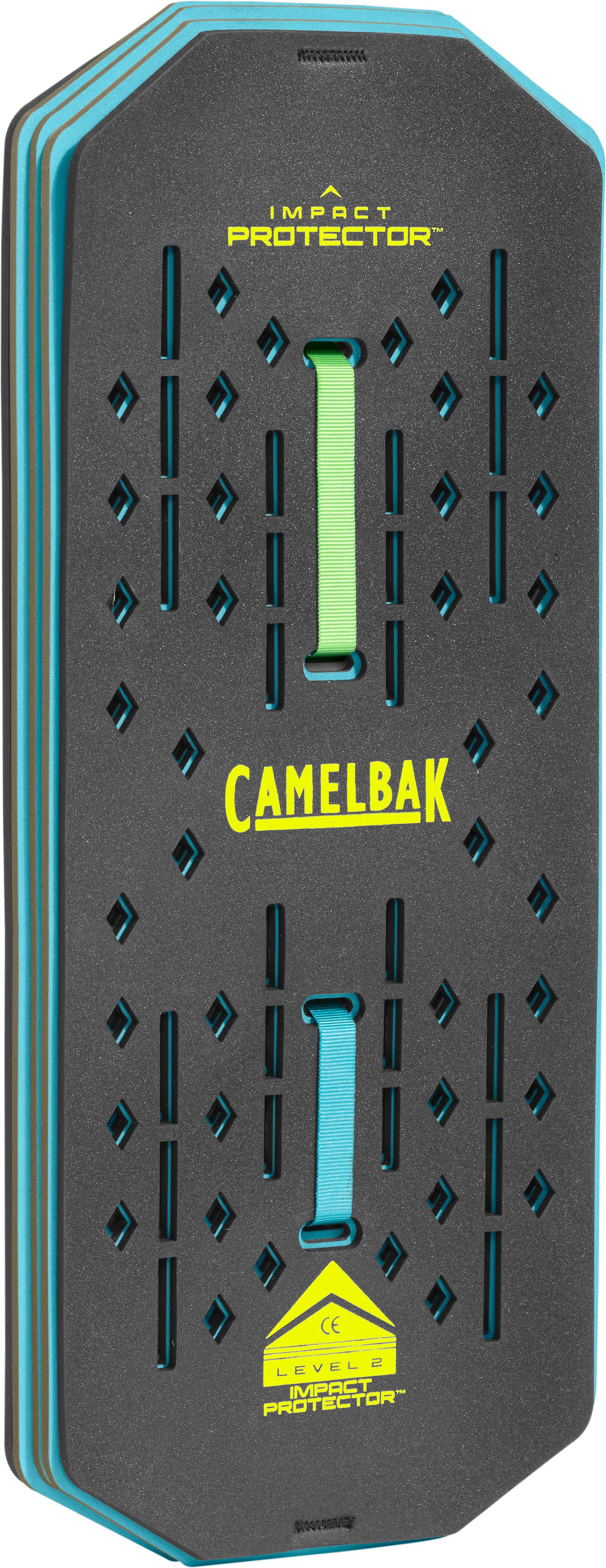 Halfords Camelbak Impact Protector Panel - Black/Teal | Pricematch, Extra 8% off for BC Members, Free Bike Health Check, Cycle2Work Scheme & 0% APR Finance.