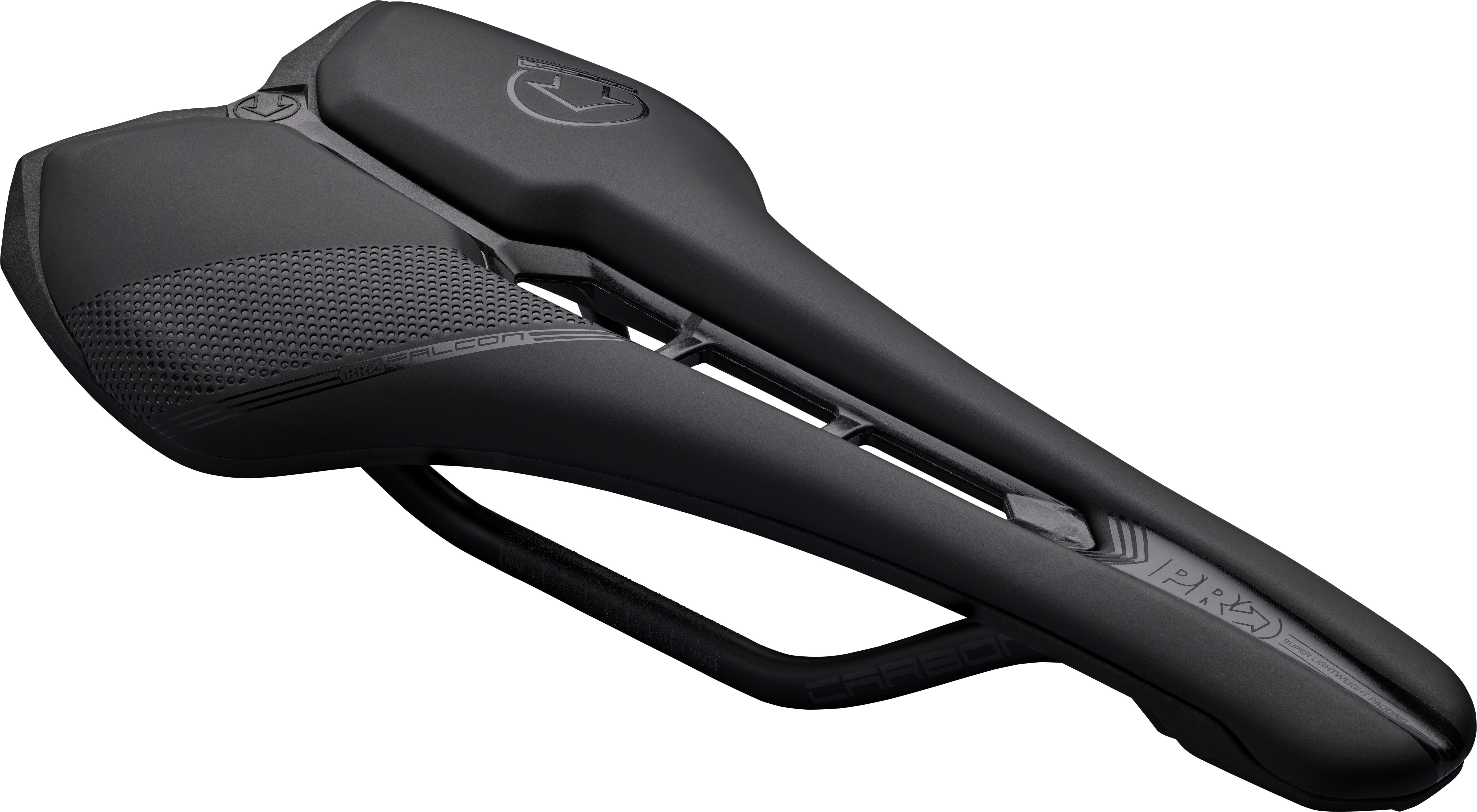Halfords PRO Falcon Team Saddle, 142mm | Pricematch, Extra 8% off for BC Members, Free Bike Health Check, Cycle2Work Scheme & 0% APR Finance.