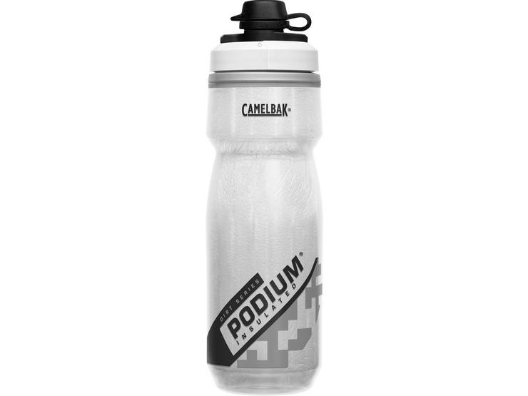 Camelbak Podium Dirt Series Chill Water Bottle, 620ml, White