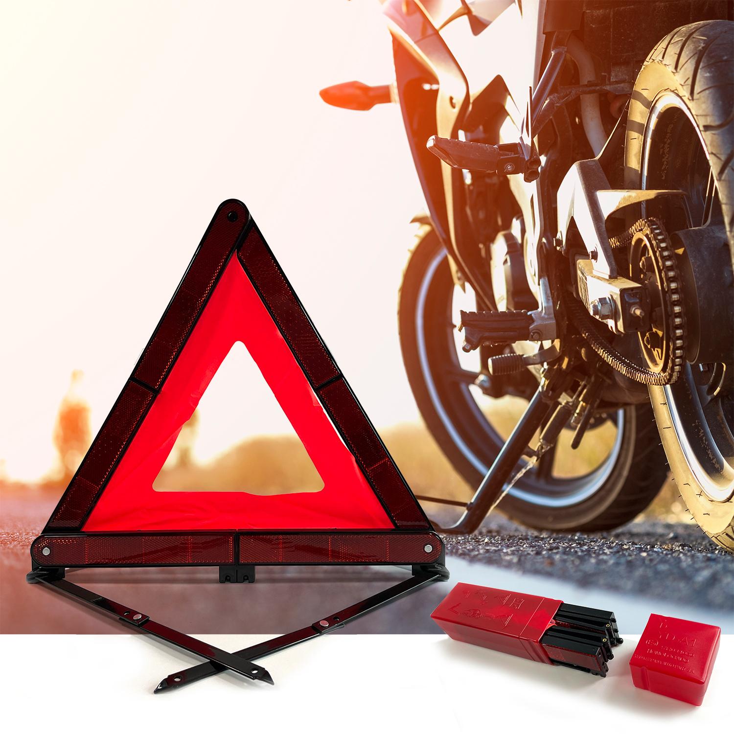 Halfords Core Motorcycle Warning Triangle