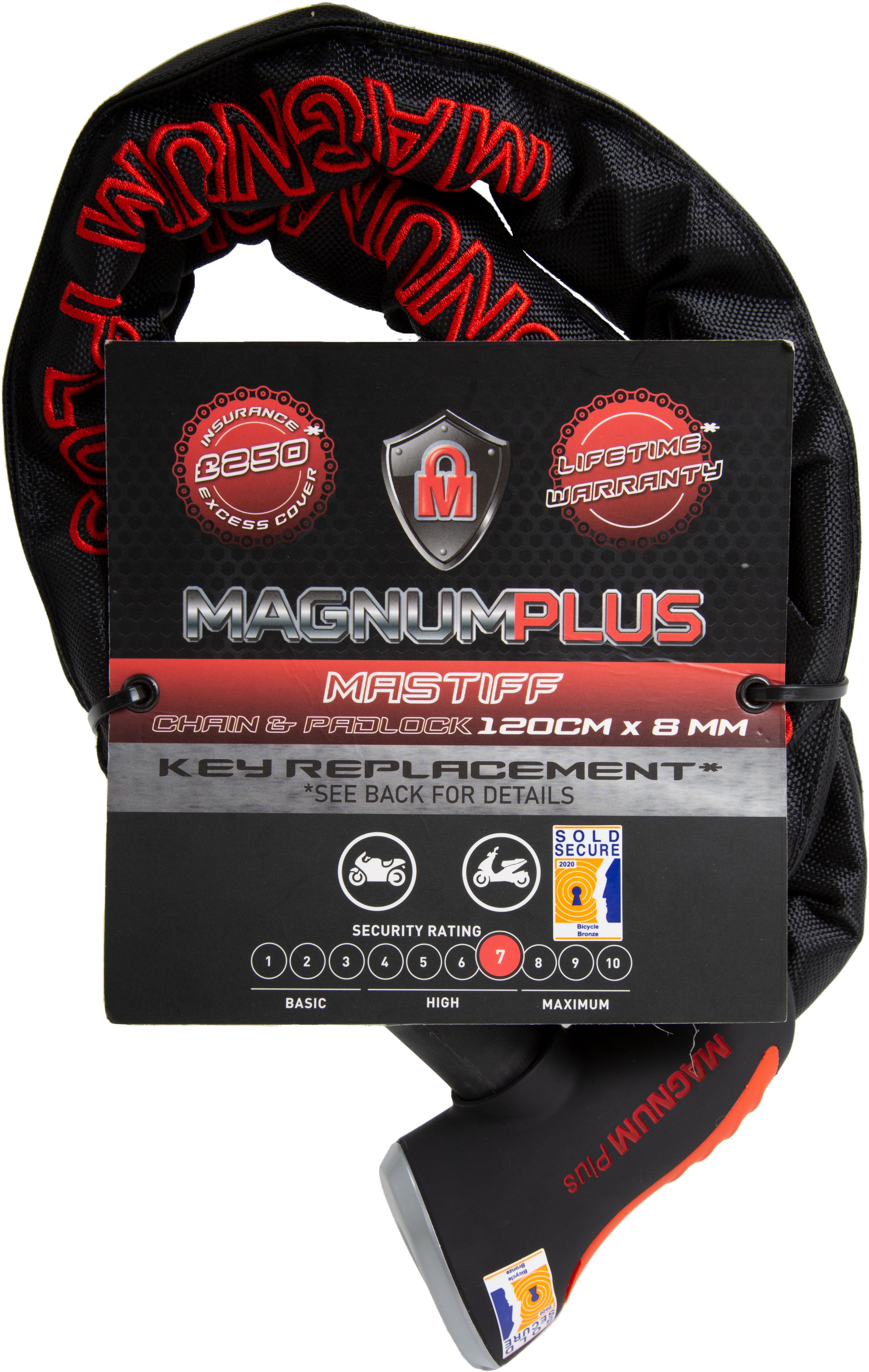 Magnum Plus Mastiff Chain Lock 1.5M