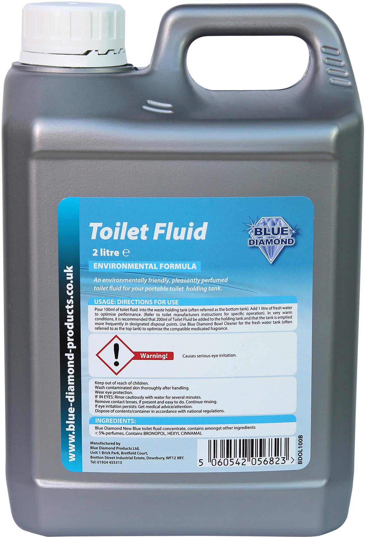 Blue Diamond 2L Blue Toilet Fluid