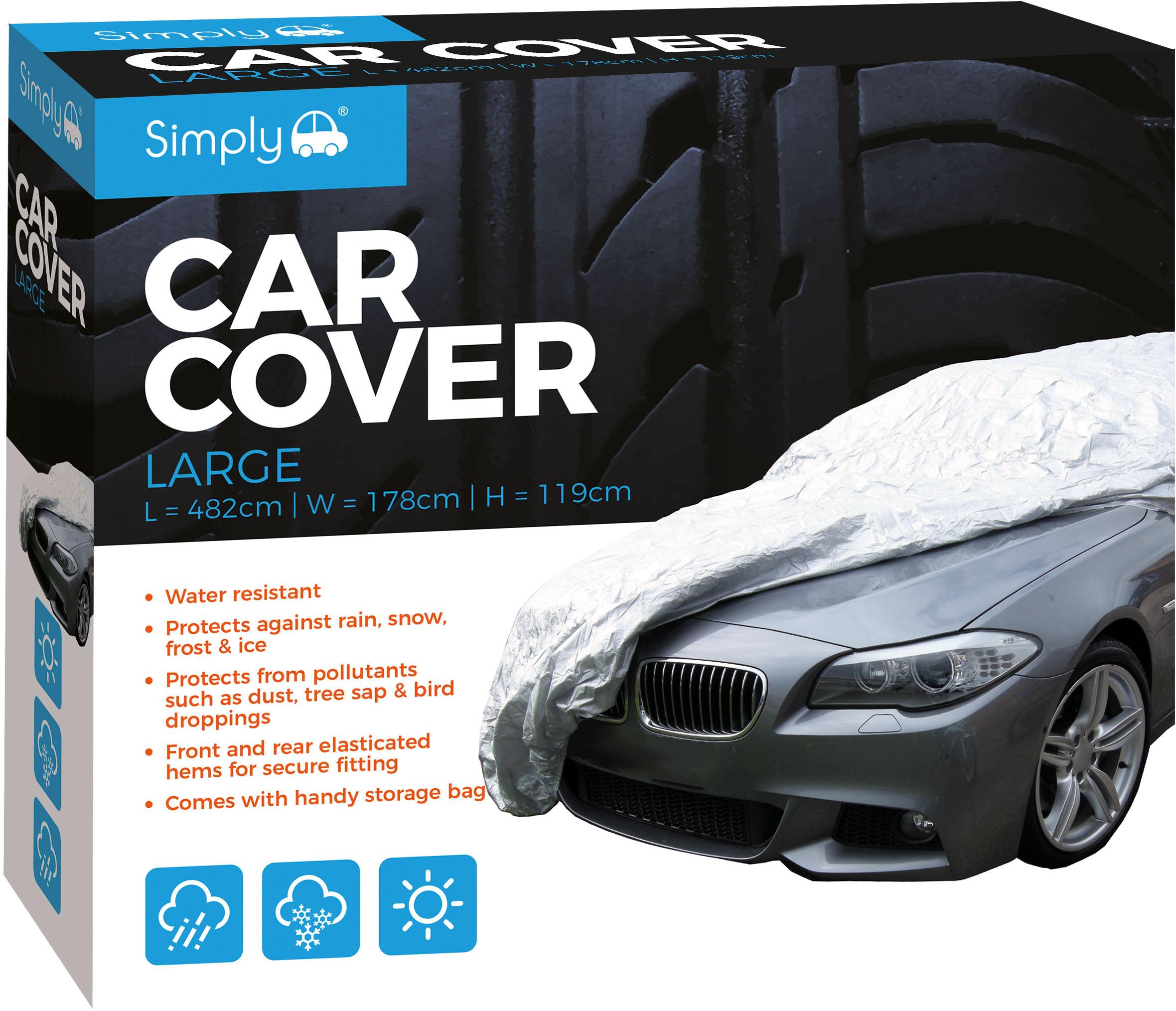 Simply Water Resistant Car Cover - Large