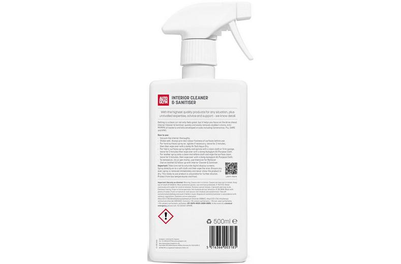 Autoglym Interior Cleaner & Sanitiser Autoglym Interior Cleaner & Sanitiser
