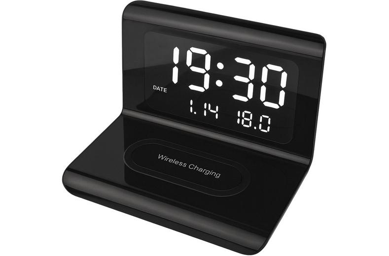Digital Alarm Clock with Wireless Charger Digital Alarm Clock with Wireless Charger