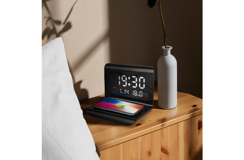 Digital Alarm Clock with Wireless Charger Digital Alarm Clock with Wireless Charger