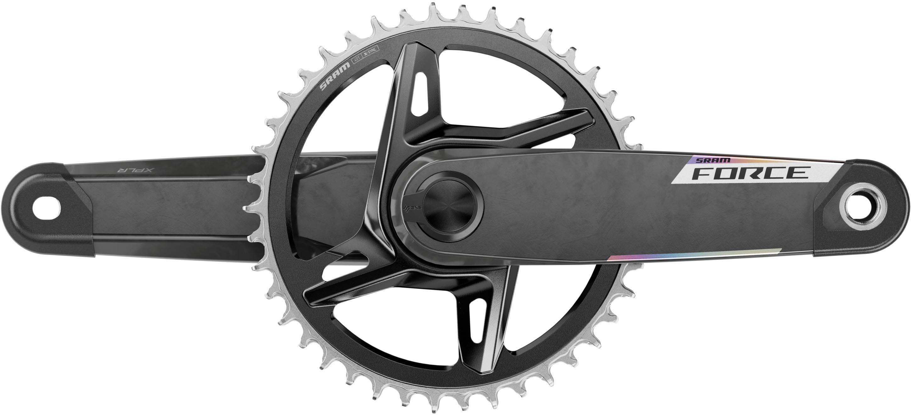 SRAM Force E1 XPLR 1x DUB Power Meter Chainset, 42T 165mm