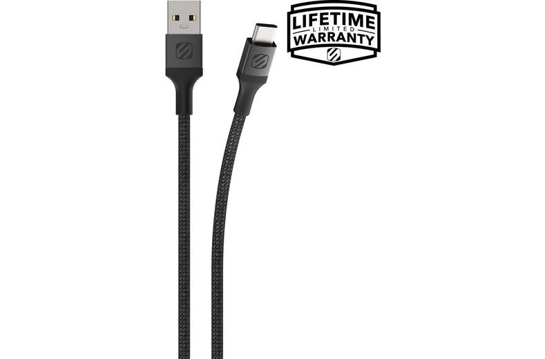 Scosche StrikeLine Premium USB-A to USB-C Cable 1.2m Scosche StrikeLine Premium USB-A to USB-C Cable 1.2m