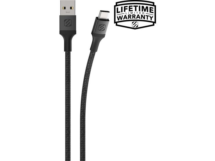 Scosche StrikeLine Premium USB-A to USB-C Cable 1.2m
