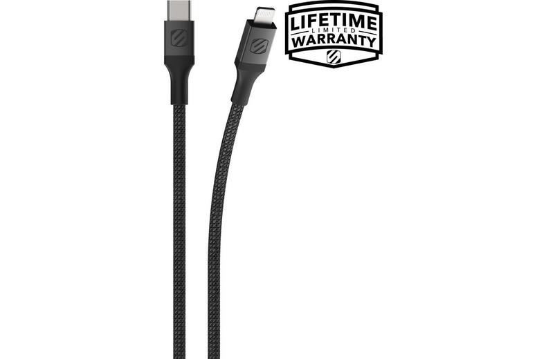 Scosche StrikeLine Premium USB-C to Lightning Cable 1.2m Scosche StrikeLine Premium USB-C to Lightning Cable 1.2m