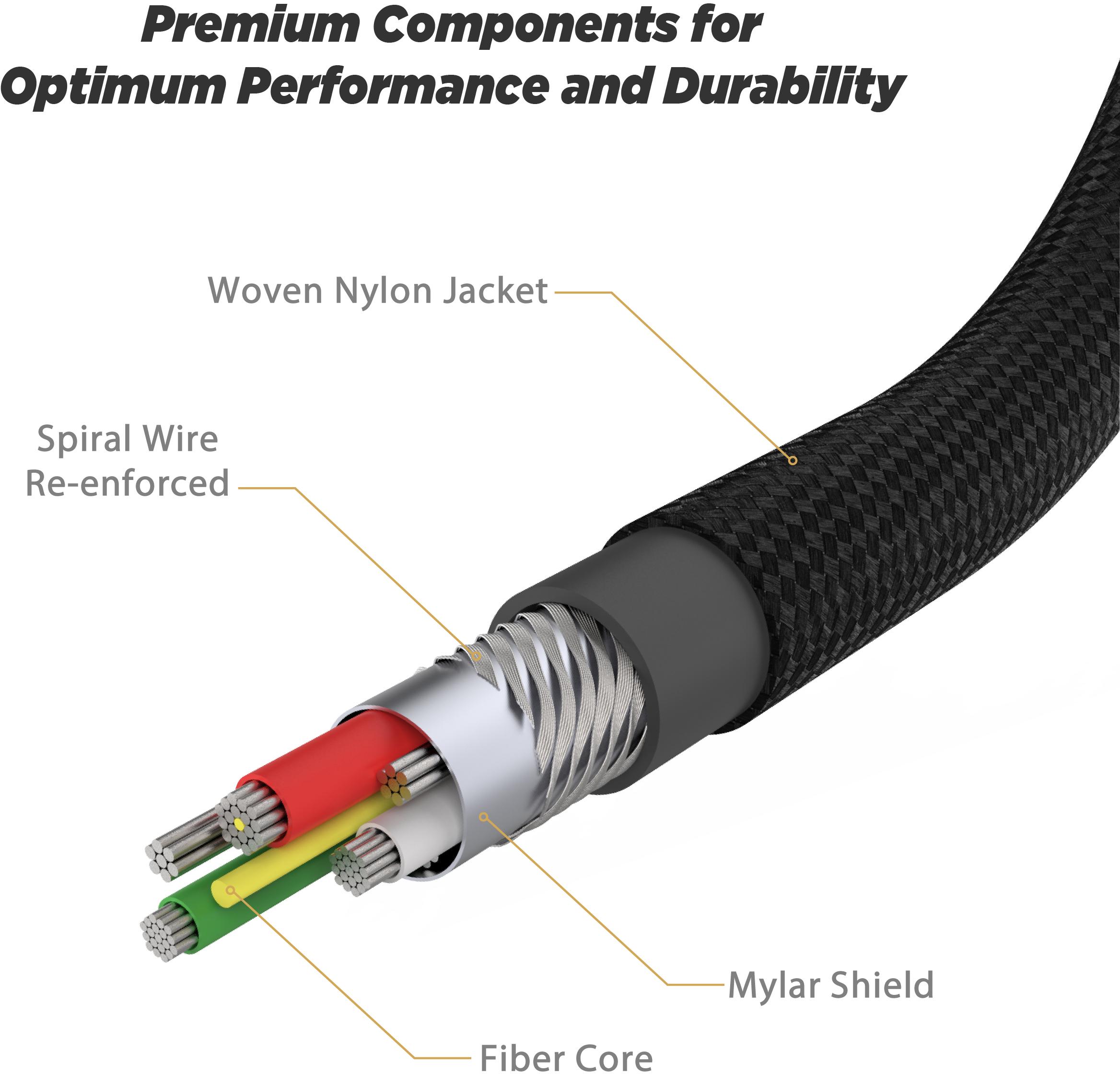Scosche StrikeLine Premium USB-C to Lightning Cable 1.2m