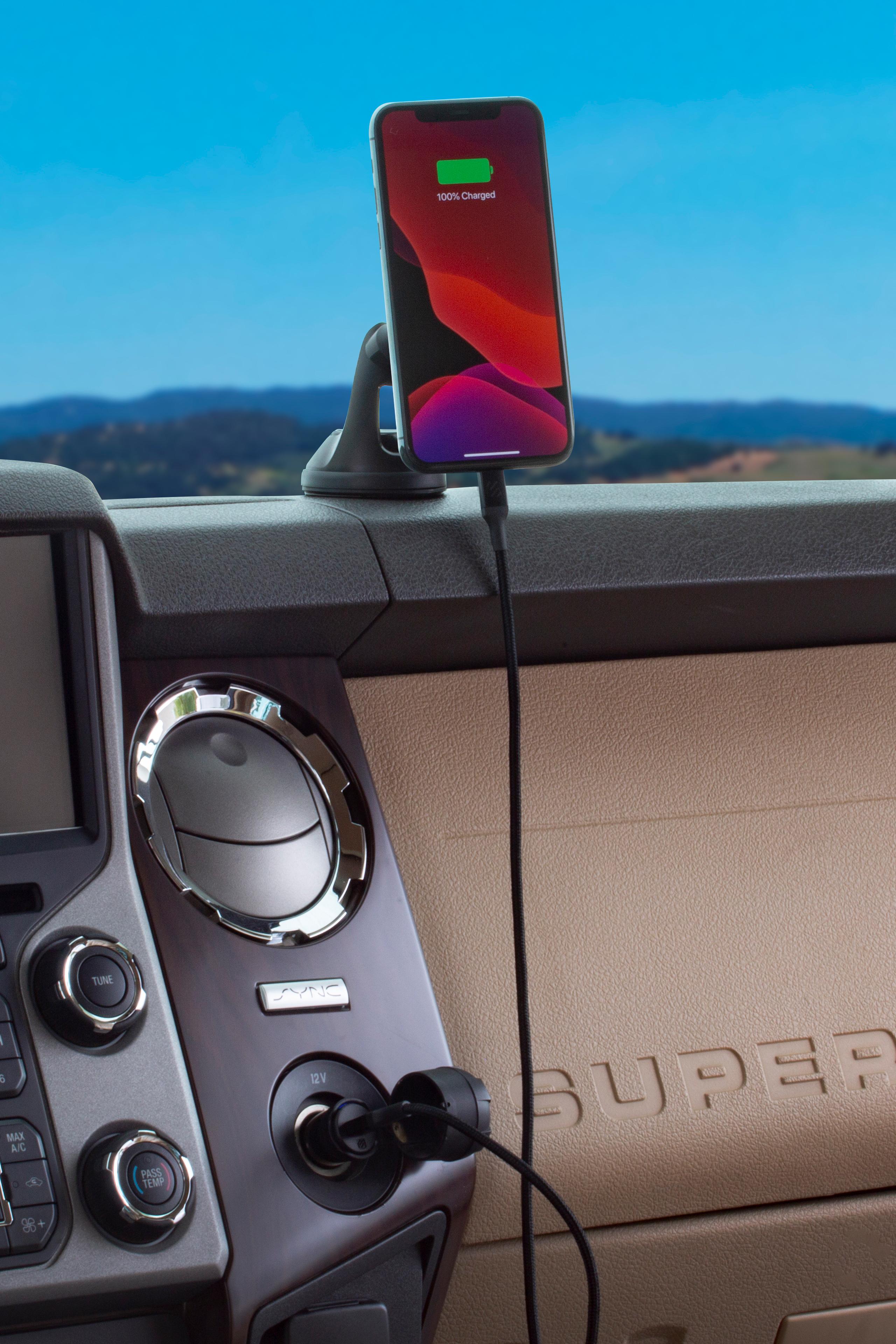 Scosche PowerVolt™ USB-C Car Charger with StrikeLine Lightning to USB-C Cable