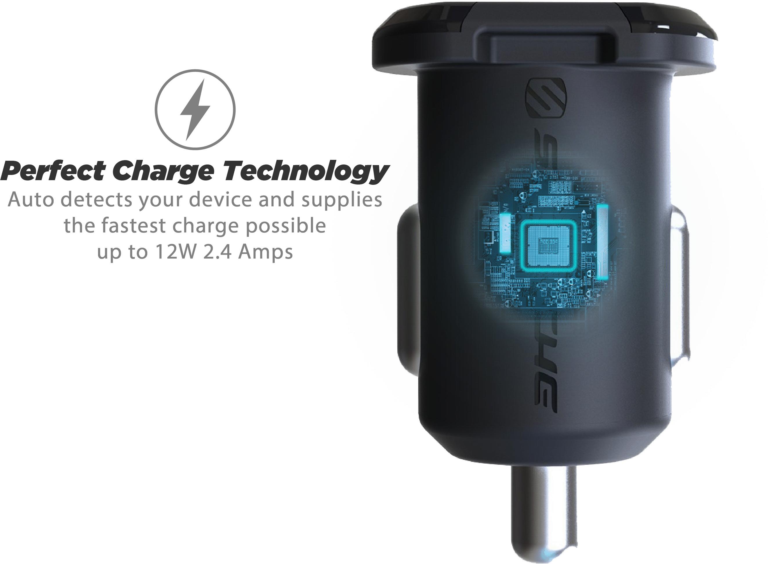 Scosche USB Car Charger 12w Single-port