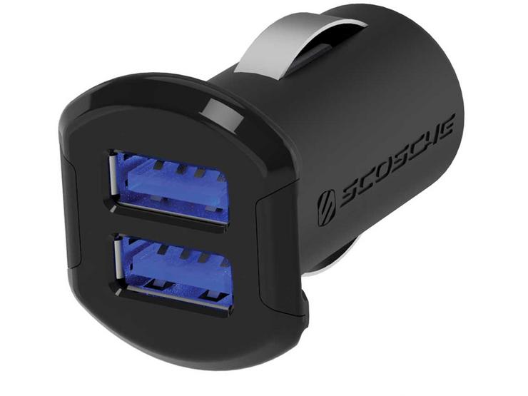 Scosche ReVolt Dual Port 12-Watt USB Car Charger