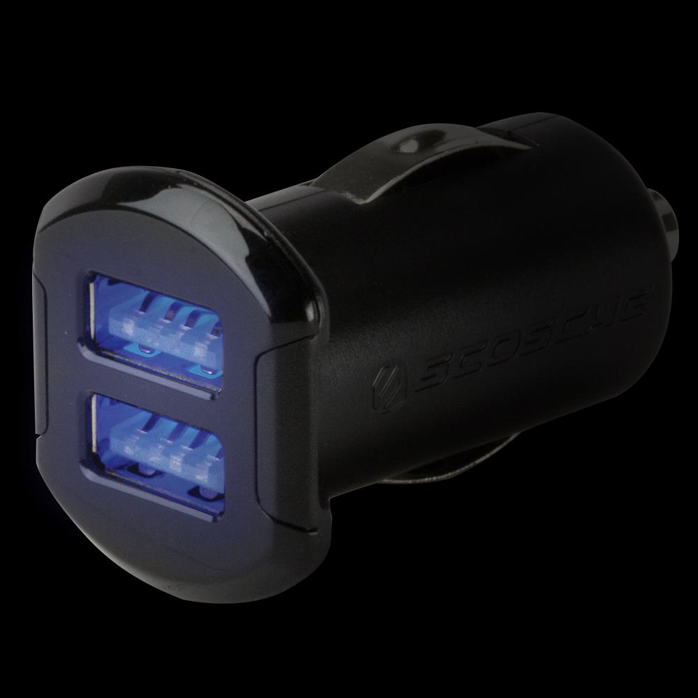 Scosche ReVolt Dual Port 12-Watt USB Car Charger