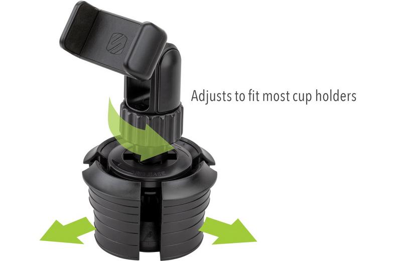 Scosche QuickGrip Cup Holder Mount Scosche QuickGrip Cup Holder Mount