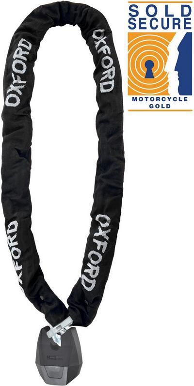 Oxford Hardcore 13 Chainlock - 13mm Sq x 1.5m Oxford Hardcore 13 Chainlock - 13mm Sq x 1.5m