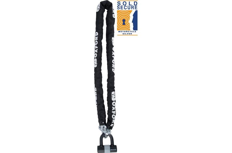 Oxford Max Chain Lock - 9.5mm Sq x 1.5m Oxford Max Chain Lock - 9.5mm Sq x 1.5m