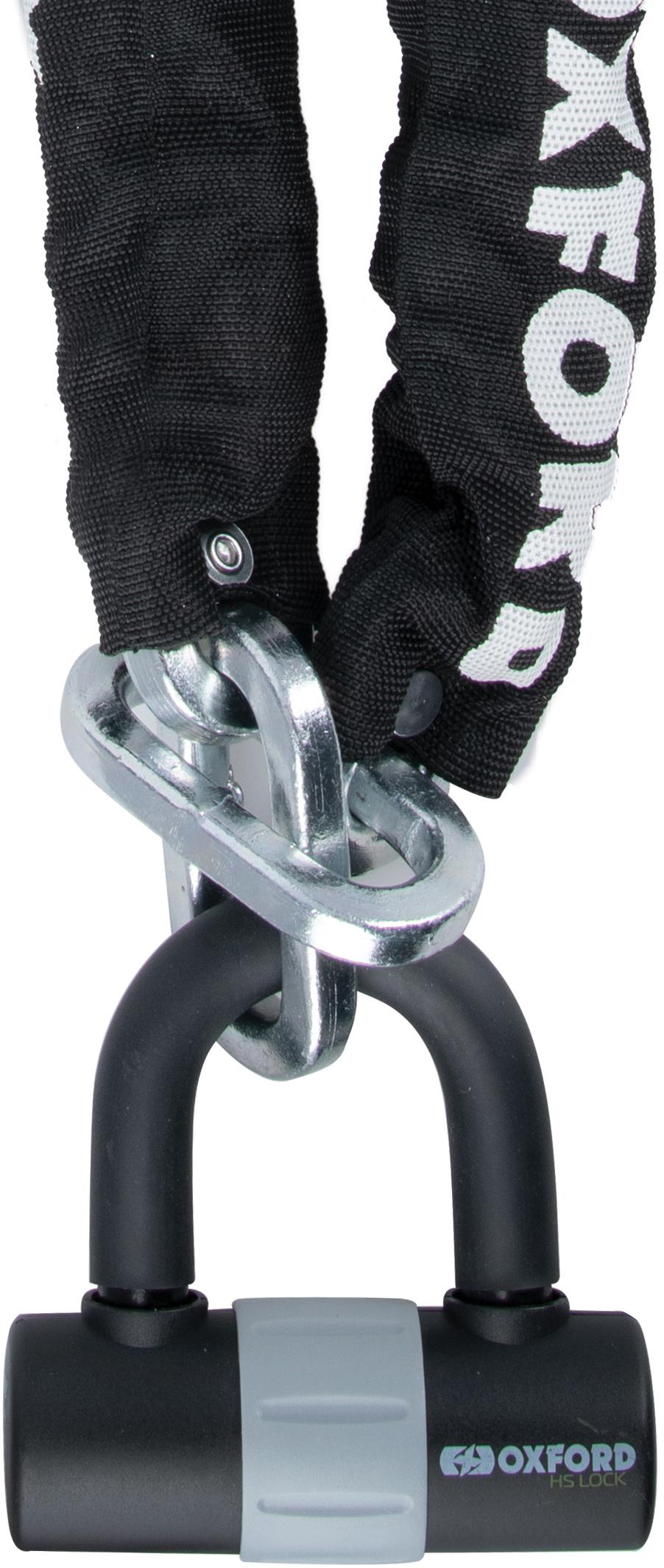 Oxford Max Chain Lock - 9.5mm Sq x 1.5m