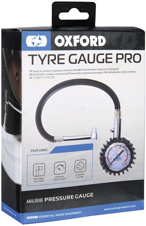 Oxford Tyre Gauge Pro (dial type)060psi Halfords UK