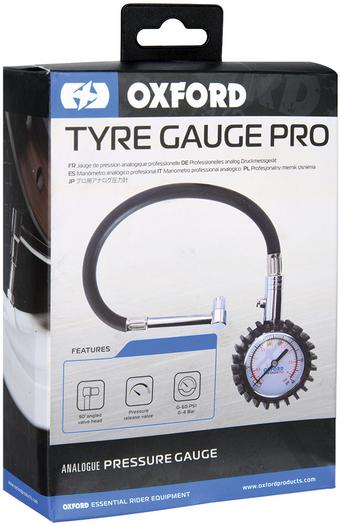 Oxford Tyre Gauge Pro (dial type)0-60psi