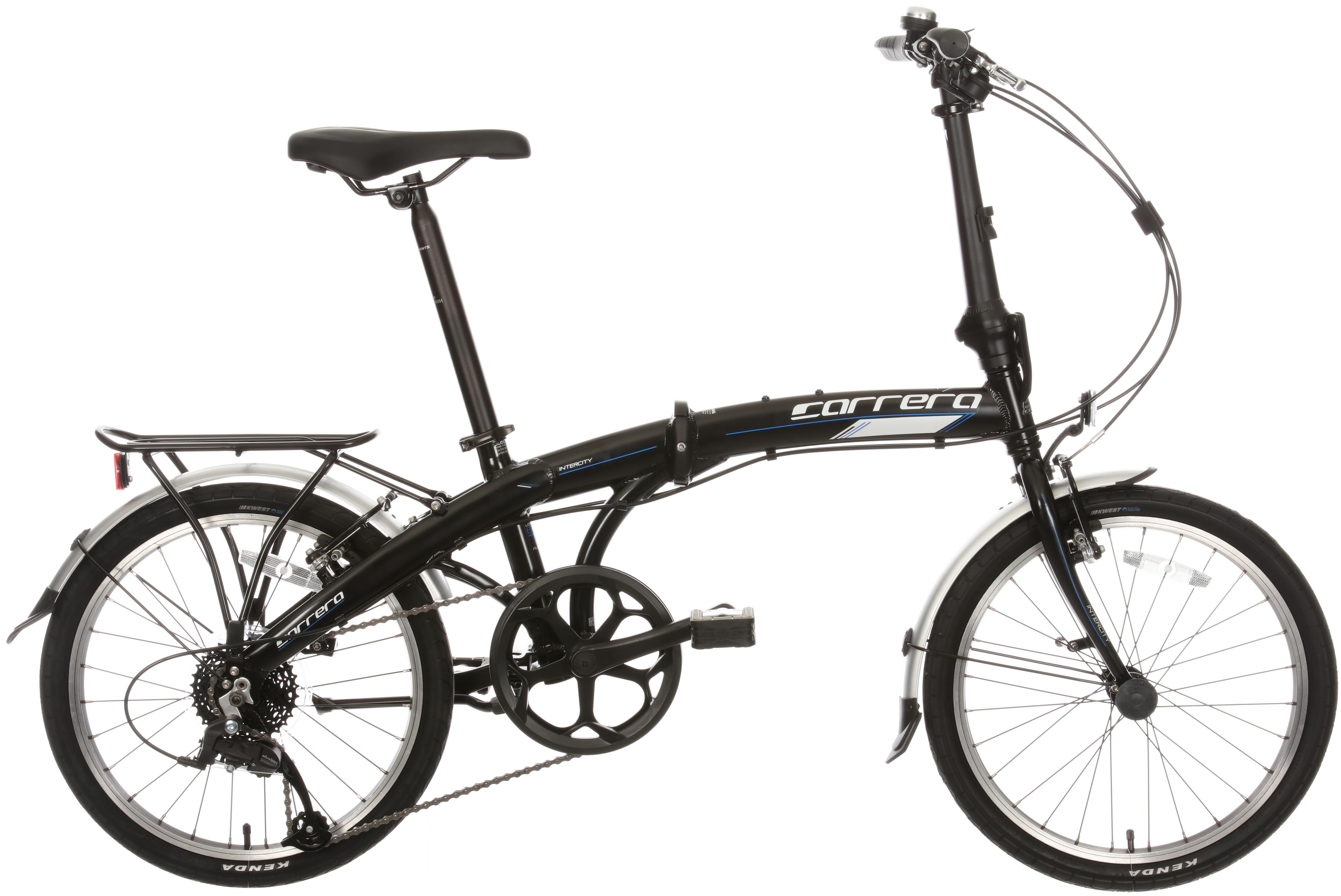 Carrera Intercity Folding Bike - Black (Ex-Display)