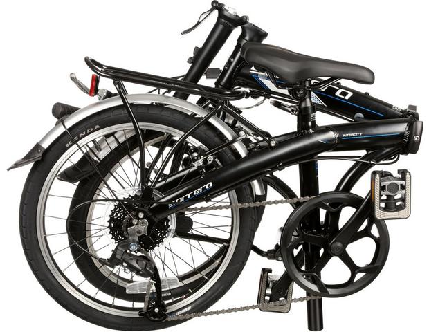 Carrera Intercity Folding Bike - Black | Halfords UK