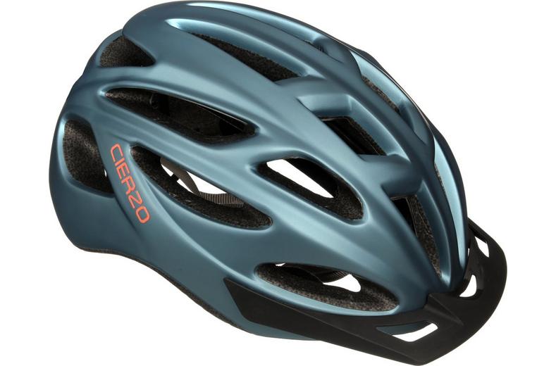 Halfords Junior Cierzo Helmet Metallic Blue 52-58cm Halfords Junior Cierzo Helmet Metallic Blue 52-58cm
