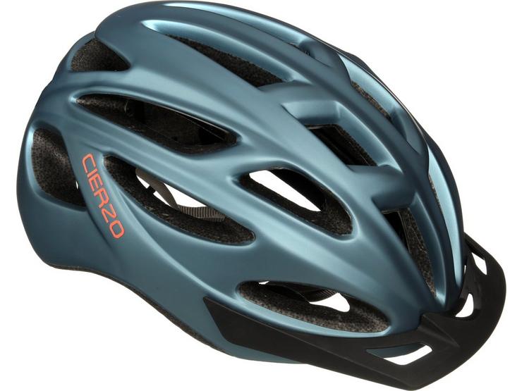 Halfords Junior Cierzo Helmet Metallic Blue 52-58cm